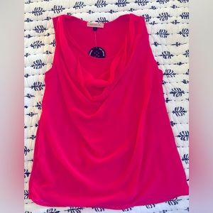 NWT Hot pink stitch fix blouse OX